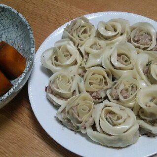 薔薇の餃子